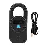 ETAINGYEUN PET Microchip Reader USB -Schnittstelle Hochsensitivität Tragbare wiederaufladbare 128 Informationen Speicherpet PET -Chip -ID -Tag -Tag für Haustierbesitzer und Tierärzte (Schwarz)