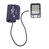 VALICLUD 1 Satz Automatisches Blutdruckmessgerät mit Großem Display Oberarm Messgerät mit Automatischer Speicherfunktion und Benutzerfreundlicher Bedienung für Ältere