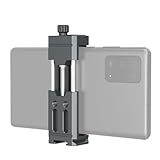 Leaplumin Handy Halterung für Stativ，Universal Handy Stativhalterung Metall mit Standard 1/4'-20 Schraubenkopf，Handyhalter Auf Stativ für iPhone 15 Pro/14 Pro Samsung