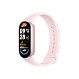 Xiaomi Smart Band 9 Fitness Tracker, AMOLED Display with 1200 Nits, Sp02 Tracking, Sleep and Heart Rate Monitor, Notifications, 5ATM Waterproof, Mi Fit App, Mystic Rose