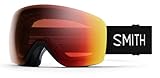 Smith OPTICS SKYLINE Ski- Snowboardbrille BLACK - ChromaPOP PRO Photochromic Red Mirror