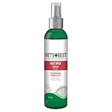 Vet's Best Dog Hot Spot Juckreiz Relief Spray, Lindert trockene Haut, Ausschlag, Kratzen, Belecken, juckende Haut und Hot Spots bei Hunden, brennt nicht und ist alkoholfrei 250ml