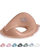 DOCARI Toilettensitz Kinder Klositz Aufsatz rutschsicher ergonomisch Elefant rosa - Toilettenaufsatz Kinder WC Sitz für komfortables sicheres Toilettentraining - Kindertoilettensitzaufsatz ab 2 Jahre