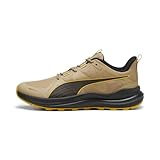 PUMA Erwachsene Reflect Lite Trailrunning-Schuhe 44.5Prairie Tan Yellow Sizzle Black Beige