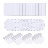 TSHAOUN 20 Stück Selbstklebende Repair Flicken Zelte, Transparent Aufblasbares Reparatur Set Reparatur Patch Tape Folie für Schlauchboot Luftmatratze Planschbecken Rucksack Markisen