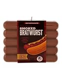 Weihnachtsdekoration, geräucherte Bratwurst, 8,9 cm