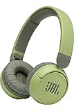 JBL Jr310 BT On-Ear Kinder-Kopfhörer - Grün – Kabellose Bluetooth-Ohrhörer mit Headset und Fernbedienung – Ideal für Schule und Freizeit