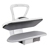 Weiß Intelligente Dampfpresse, Digitale Dampfpresse mit mehreren Stoffeinstellungen Dampfbügelpresse, für Schlafzimmer Wohnzimmer Bekleidungsgeschäft 68 * 53 * 26cm