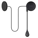 OBEST 0,35 Zoll Bluetooth Helm Headset, Motorrad Headset Bluetooth 5.0, Ultradünne und Komfortable Freisprecheinrichtung, Geeignet für Reiten/Skifahren/Klettern und andere Outdoor-Sportarten