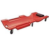 OZBME 101,6 cm Kunststoff-Rollbrett, Autoreparaturbrett, Reparaturbrett mit Universal-Winkelrad, Schlafbrett, Creeper für Autowartung und Reparatur (Farbe: B) B (B)