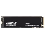Crucial P310 SSD 500GB M.2 2280 PCIe Gen4 NVMe, bis 6.600 MB/s, Gaming für Laptop und Desktop PC, Interne Festplatte - CT500P310SSD801