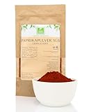 Paprikapulver edelsüß geräuchert von der Grünen Essenz – Räucherpaprika - Paprikagewürz geräuchert - Smoked Paprika BBQ Rub - Paprika geräuchert (250 Gramm)