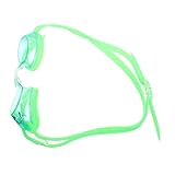 HONMEET Unisex Schwimmbrille für Jugendliche Große Rahmen Schwimmbrille mit Antibeschlag Weitwinklige Wassersportbrille für Schwimmen und Surfen Leichte Grüne Swim Goggles