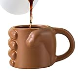 Lustige Tassen,Faust Design Trinkbecher Für Kaffee Und Tee | Keramik Wiederverwendbar Trinkgefäß Wasserglas Für Schreibtisch Deko Zuhause Camping Landhausstil Restaurant