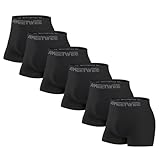 MEETWEE Herren Kompressionsshorts Boxershorts Männer Sport Unterhosen Retroshorts Men Unterwäsche Atmungsaktiv Weich 4/5/6 Pack
