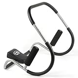 Bauchmuskeltrainer AB Roller Bauchtrainer & Rückentrainer Crunch-Hilfe mit Hand-Griffen und Nackenstütze