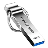 Aogamb USB Stick 512GB Schnelle Geschwindigkeit USB Stick 3.0 Silber USB-Flash-Laufwerk Wasserdicht Speicherstick Für die Sicherung von Daten(512gb)