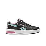 Reebok Royal Prime Step N' Flash Baby-Sneaker für Mädchen, Black/Astro Rose/Ai Aqua, 12 Little Kid