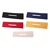 UKCOCO 5 Stück Teiliges Twisted Hair Bun Maker Haardutt Shaper für Damen Einfaches Styling Vielseitig Einsetzbar Farblich Sortiert Rot Schwarz Gelb Beige