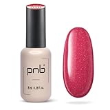 PNB UV/LED Camouflage Base, 01B Abrazo Rosado, 8 ml, Selbstnivellierend, Hypoallergene 7-Free-Formulierung, Gellack, Cremeartiger Finish