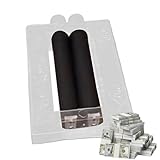 Biniveil Papier Zu Geld Zaubertrick - Weißes Papier In Banknoten Einfache Tricks,Zauberutensilien für Familienfeiern Partys Feste Jugendliche Talentshows Bühnenshows