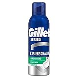 Gillette Series Sensitive Bartpflege Rasiergel Männer (200 ml), schützt vor Hautreizungen, Geschenk für Männer