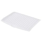 Ablaufplatine – Abtropfschale für die Küche, Oberfläche des abgewinkelten Wasserumstellers | Anti-Rutsch-Rack an der Decke, kompakte Abtropfschale für Besteckplatten