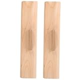 VALICLUD 2Stücke Faltbrett für Steppdecken Quilt Hilfszubehör aus Holz mit Griff zum Falten und Stapeln von Bettdecken Langlebiges und Sicheres Design für Einfache