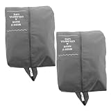 Milisten 2 Stück Reise Schuhtasche Fußballschuhtasche Schuhhalter Für Rucksack Schuhaufbewahrungstasche Schuhtaschen Für Reisen Damen Skischuhtasche Reiseschuhträger