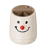 Drehbarer Messerblock - Großvolumige Stabile Messeraufbewahrung - Platzsparender 360-Grad Organizer Kompakte Aufbewahrung Für Küchentheke & Haushalt