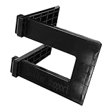 Kisangel Scooter Ständer aus Robustem Schwarzem Stabiler Balance Bike Halter Praktischer Fahrradständer für Jungen und Mädchen Einfach zu Bedienen und Platzsparend