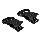 Homoyoyo 2 Stück Smartphone Klammern aus Kunststoff rutschfest Stabiler Halter für Makro Weitwinkel Fisheye Handy Kamera Zubehör