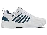 K-Swiss Herren Court Express 2 Carpet Tennis Shoe, White/Stargazer, 46 EU