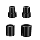 Fishtanks Schlaucharmaturen, korrosionsbeständig, Wasserdurchfluss-Adapter, Schlauchverbinder für Zuhause und Büro, Aquarien, 4 Stück Rohrverbinder-Armaturen