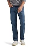 Wrangler Authentics Herren Regular Flex Jeans, Blue Ocean, 34W / 32L