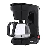 HANGKAI 750ml Kleine Tropfkaffeemaschine, 650w Kaffeemaschine, Espressomaschine