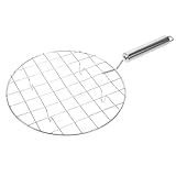 UKCOCO Grillzaun Grill Campingzubehör Camping Gadgets Für Männer Outdoor Küchenzubehör Outdoor Zubehör Grillnetz Grillgitter Kochzubehör Grill Edelstahl