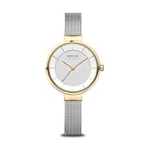 BERING Damen Uhr Quarz Movement - Solar Collection mit Edelstahl und Saphirglas 14631-024 - 5 ATM