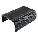 DODUOS 34 * 41.5cm Flexibles Sofatablett aus Holz für Sofa Armlehne, Sofalehnen Ablage Sofa Tablett Armlehnen Organizer, rutschfest Couch Ablage Tablett mit Anti-Rutsch Unterlage