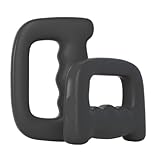 Hantelset Mit Gewichten Boxen Hantel Jump Aerobic Air Strike Hand Grip D-typ Yaling Boxen Geschwindigkeit Training Ausdauer Fitness Hantelset(Black,1kg)