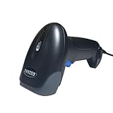 YANZEO S100 Wired 2D Barcode-Scanner, Handheld-USB-Barcode-Leser, QR-Barcode-Scanner Automatische UPC PDF417 Data Matrix Barcode-Leser für Geschäft, Lager, Supermarkt