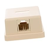 KICHOUSE PC Telefonkabel Verteilerbox Fach Splitter Landline Adapter mit Einfacher Installation Kompatibel für Diverse Telefone für Büro und Zuhause