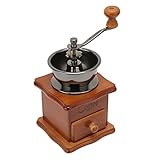 1 Satz Manuelle Kaffeebohnenmühle, Vintage-Handkaffeemühle für Zuhause, Café, Milchteeladen, Ausgezeichnetes Geschenk für Kaffeeliebhaber,