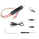 Oniissy 1500 A DIY integrierter Punktschweißstift, tragbares Punktschweißgerät, einstellbarer Druck, abnehmbare Stifte, unterstützt bis zu 1500 A Leistungsstufen (Typ O)