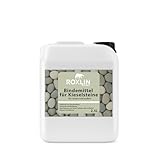 Roxlin Botanic Kiesbinder Kiesverfestiger Bindemittel für Kies/Schotter Aller Art Mulchbinder Gartenbahn Steinweg (Weiss, 2.5 liter)