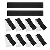 TOBBOMEY 10 Stück Rutschfeste Treppenstufenmatten Wetterfeste Selbstklebende Anti-rutsch-streifen für Holz- Fliesen Betontreppen im Außenbereich Frosted Oberfläche für Sicheren Halt