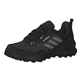 adidas Damen Terrex AX4 Gore-TEX Hiking Shoes Sneaker, Core Black/Grey Three/Mint Ton, 39 1/3 EU