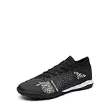 DREAM PAIRS Herren Fußballschuhe Hallenschuhe Fußballspiel Training Sportschuhe,Size 41,SCHWARZ,SDSS2404M-E