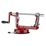 Wiltec Apfelschäler 3 in 1 mit Stahlklingen, Apfelschälmaschine 30 x 10 x 13 cm, Schäler, Entkerner und Schneider, multifunktionale Schälmaschine für Obst und Gemüse, Apfelentkerner und Apfelschneider