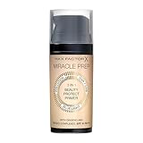 Max Factor Miracle Prep 3in1 Beauty Protect Primer, mit LSF und schützt vor UVA/UVB Strahlen, 30 ml